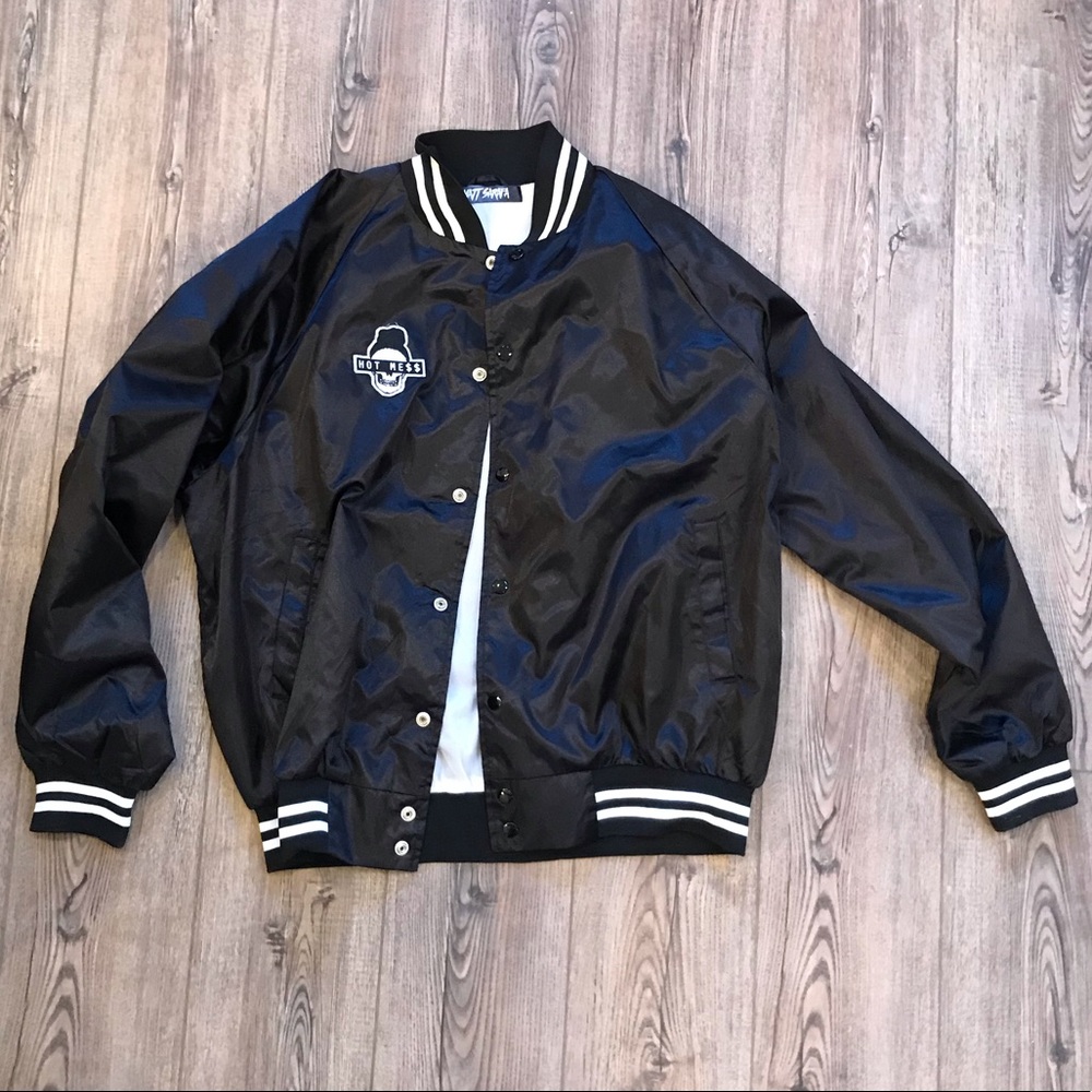 “Matt Sarafa” Hot Mess Bomber Jacket NWT